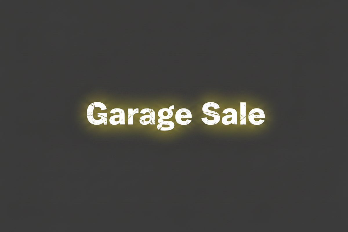 Garage Sale
